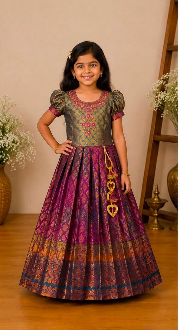 Traditional Pattu Frock