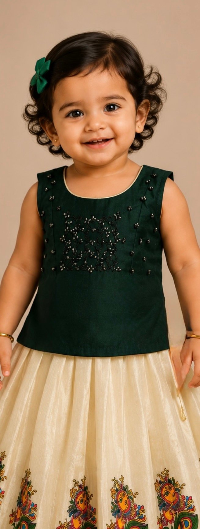 Traditional Pattu Pavadai Set - Image 2